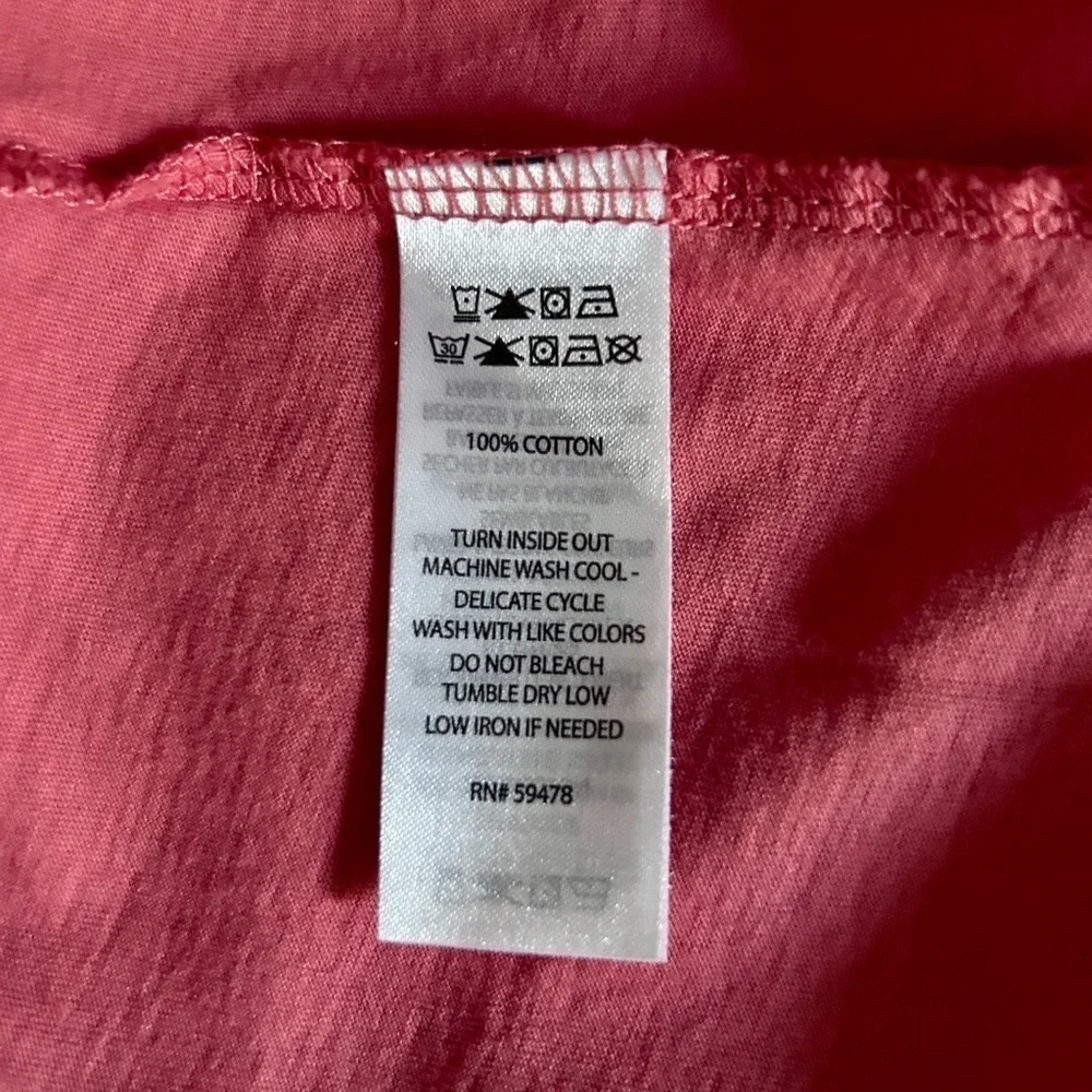 C&C California Women’s Coral T Shirt Size Medium Very Good Condition 100% Cotton
